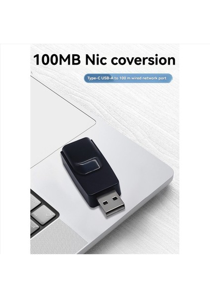 2x USB RJ45 Lan Ethernet Adaptörü 100 Mbps Usb2 0 Ağ Kartı Pc Dizüstü Masaüstü Dvb Set Üstü Kutusu Sürücüsüz Siyah (Yurt Dışından) modelleri