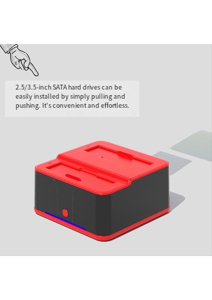 7in1 HDD Yerleştirme Istasyonu Sata&#39;ya USB 3.0 Adaptörüne 2.5 3.5 SSD HDD Disk Kılıf Dock Sabit Sürücü Kahraman Dock (Abd) (Yurt Dışından) modelleri