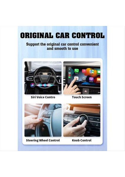 Iphone Apple Için Kablosuz Carplay Adaptörü 5ghz Wifi Otomatik Bağlantı Otomatik Model 2016+ (Yurt Dışından) fırsatları