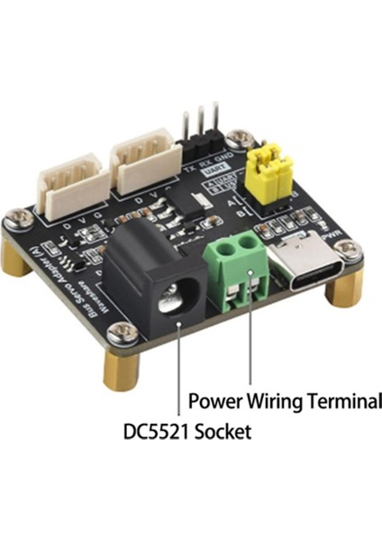 Seri Bus Servo Sürücü Kurulu ARDUINO/ESP32 Için Raspberry Pi/için Servo Güç Kaynağı ve Servo Denetleyicisini Entegre Eder (Yurt Dışından) fiyatları