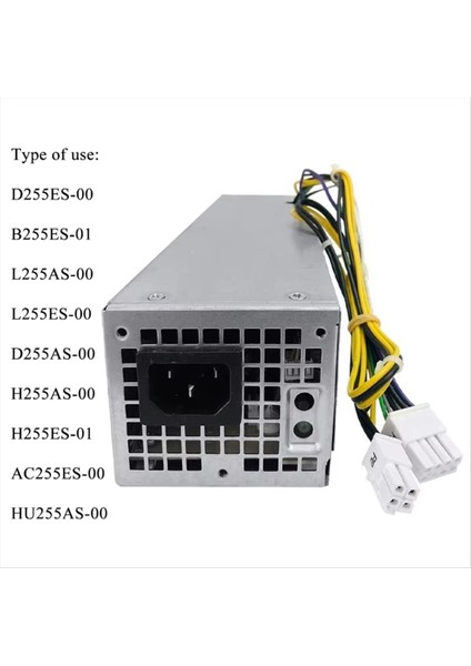 Dell 3020 7020 9020 T7100 255W Güç Kaynağı L255AS-00 D255AS-00 H255AS-00 H255ES-01 F255ES-00 (Yurt Dışından) modelleri