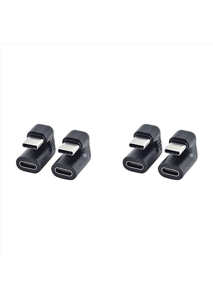 4pcs 180 Derece Diken Açılı USB 3 1 Samsung Xiaomi Huawei Akıllı Telefon (Yurt Dışından)