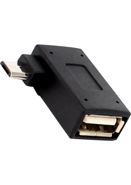 Güç Kaynağı ile Tv Mini Classic ve Mini Için 10 Mikro USB Otg Adaptörü (Açılı Tasarım) A (Yurt Dışından)