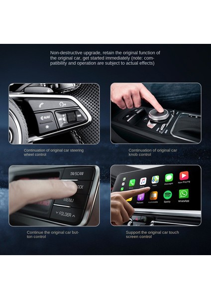 Akıllı Aı Box Kablosuz Carplay Android Auto 14 Destek Arabaların% 99&#39;u Için Uygun Carplay Adaptörü 2+16G (Yurt Dışından) indirimleri