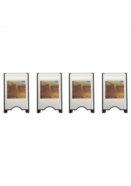 Dizüstü Bilgisayar Için 4x Pcmcıa Kompakt Flash Cf Kart Okuyucu Adaptörü (Yurt Dışından)