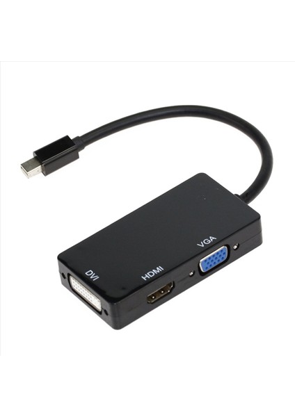 MacBook Pro Mac Air Için Thunderbolt Için 6x Mini Ekran Bağlantı Noktası HDMI VGA DVI Adaptörü (Yurt Dışından) fiyatları