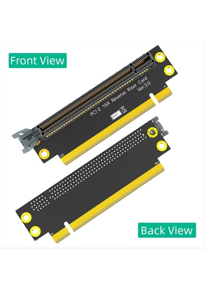 Pcı-E 16X 3 0 90 Derece Ters Erkek-2u Sunucusu Için Kadın Yükseltici Kartı (Cpu&#39 Ya Doğru Kurulum Yönü) (Yurt Dışından) fiyatları
