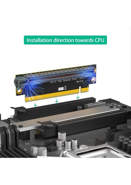 Pcı-E 16X 3 0 90 Derece Ters Erkek-2u Sunucusu Için Kadın Yükseltici Kartı (Cpu&#39 Ya Doğru Kurulum Yönü) (Yurt Dışından) indirimleri