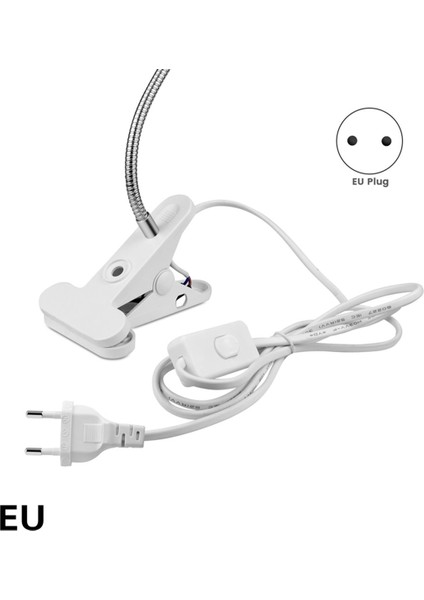 Ab Güç Adaptörü ile E27 Lamba Tutucu Esnek Başucu Masa Masa Klipleri Lambalar Basma Anahtarı ile Baz Soket Dönüştürücü (Yurt Dışından) indirimleri