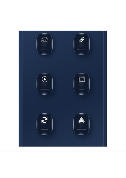 Kablosuz Carplay Adaptörüne Kablolu 2in1 Mini Android Otomatik Carplay Adaptörü USB Fişi ile ve Wifi Fast Connect Oynatın (Yurt Dışından) modelleri