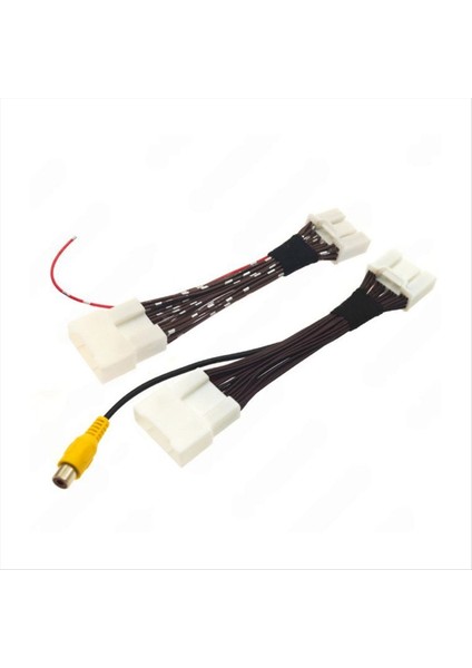 Araba Ters Kamera Adaptör Kablosu Toyota Rav4 Camry Highlander Corolla Prado Araba Aksesuarları (Yurt Dışından)