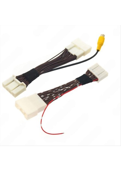 Araba Ters Kamera Adaptör Kablosu Toyota Rav4 Camry Highlander Corolla Prado Araba Aksesuarları (Yurt Dışından) fırsatları