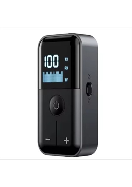 4 Bluetooth 5.4 Ses Alıcı Verici 3.5mm Aux Tf Kart Stereo Müzik LED Ekran Adaptörü Mikro ile (Yurt Dışından) modelleri