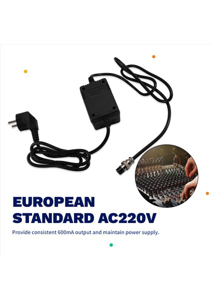 Adaptör 17V 600MA Karıştırma Konsolu Karıştırıcı Güç Kaynağı Ac Adaptör 3 Pimli Konektör 220V Giriş Ab Fişi (Yurt Dışından) indirimleri