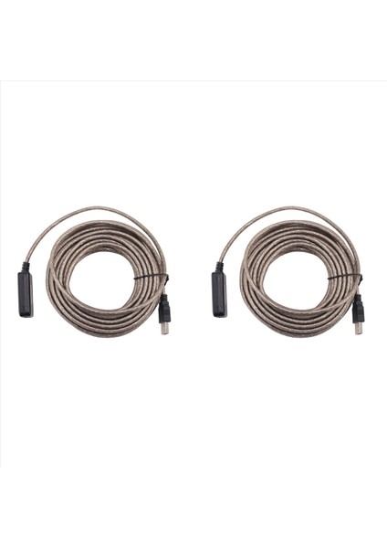 2pcs 10M USB 2 0 Uzatma Aktif/ Tekrarlayıcı 480 Mbp Aktif USB Uzatma Kablosu (Yurt Dışından)