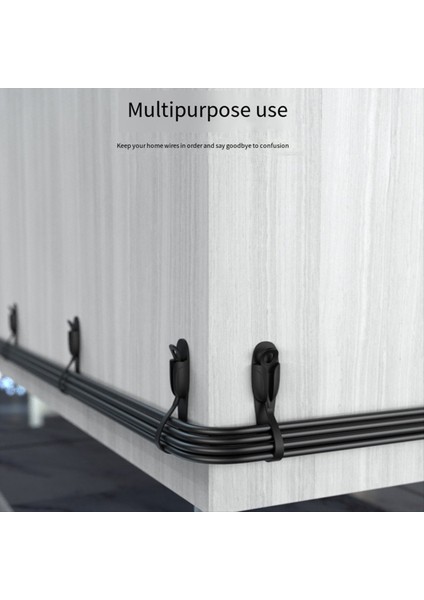 Kablo Organizatörü Elektrik Uzatma Kablosu Sarıcısı Mutfak Kablosu Organizatörü Kablo Tutucu 12 Adet Için Uygun (Yurt Dışından) fiyatları