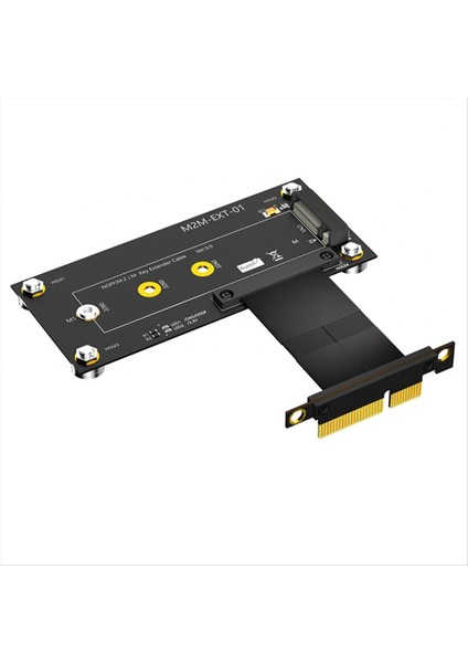 M 2 Nvme Anahtar M - Pcı Express X4 Uzatma Kablosu Genişletme Kartını 2230 2242 2260 2280 M2 Nvme SSD (Yurt Dışından)