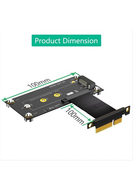 M 2 Nvme Anahtar M - Pcı Express X4 Uzatma Kablosu Genişletme Kartını 2230 2242 2260 2280 M2 Nvme SSD (Yurt Dışından) indirimleri