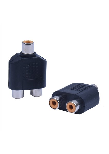 8 Pcs Rca Av Splitter Y Adaptör 1 Dişi 2 Dişi Siyah (Yurt Dışından) modelleri