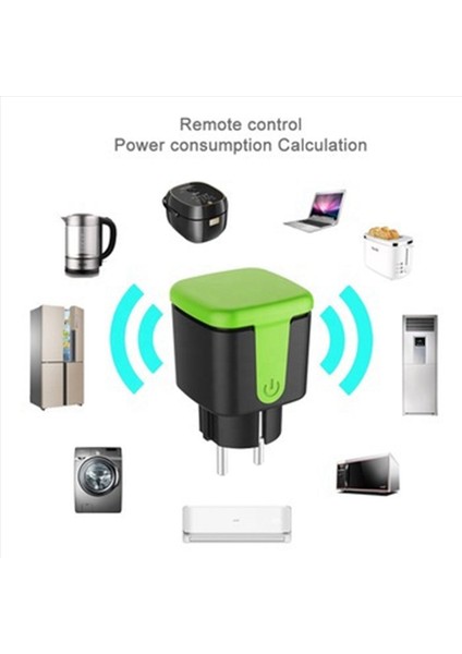 2x Akıllı Fiş 16A Wifi Uzaktan Kumanda Güç Monitörü Işlevli Akıllı Soket Tuya Akıllı Yaşam Alexa Eu Fiş (Yurt Dışından) indirimleri