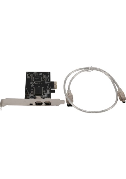 1394 Firewire Kartı Pcıe 3 Bağlantı Noktası 1394A Firewire Genişletme Kartı Pcı Express - Harici Ieee 1394 Adaptör Denetleyicisi (Yurt Dışından)