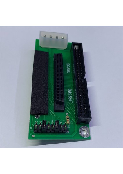 Scsı Sca 80PIN Ila 68PIN Ila 50PIN Ide Sabit Disk Adaptör Dönüştürücü Kartı Kartı (Yurt Dışından) fiyatları