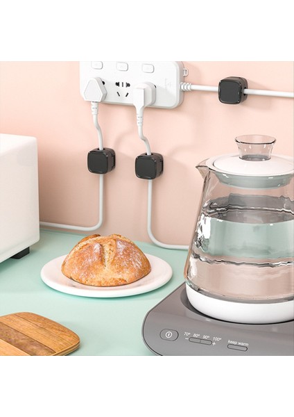 24PCS Manyetik Kablo Organizer Klips Kablo Yönetimi Tel Yöneticisi Kablo Tutucu Şarj Kablosu Sarı Duvarı Monte Hook-B (Yurt Dışından) fiyatları