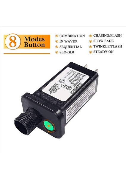 3x 24V Transformatör Fiş Güç Kaynağı Noel Cadılar Bayramı LED Ekipman Süslemeleri Için Uygun (Yurt Dışından)