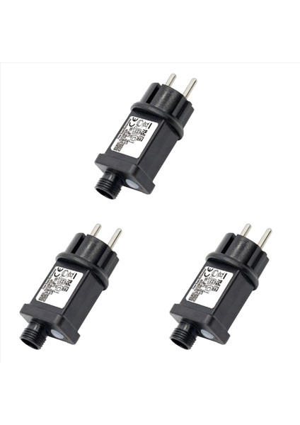 3x 24V Transformatör Fiş Güç Kaynağı Noel Cadılar Bayramı LED Ekipman Süslemeleri Için Uygun (Yurt Dışından) fiyatları