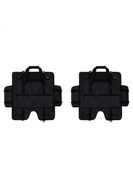 24 Inç LCD Ekranlar ve Monitörler Için 2x Taşıma Torbası 24 Inç Monitör Için Koruyucu Monitör Seyahat Durumu Siyah (Yurt Dışından)