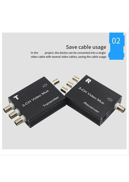3 Yollu Video Çoklayıcı Analog Gözetim Sinyali Bir Ila Üç Bindirme Çok Kanallı Kamera Tek Satırlı Iletişim (Yurt Dışından) indirimleri