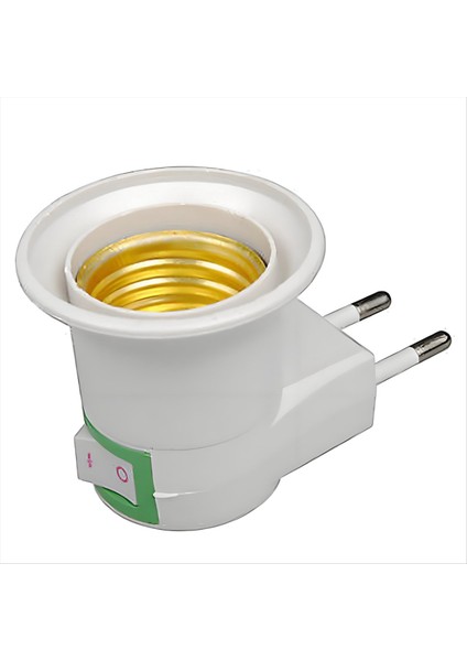 E27 Lamp Soket Adaptörü Savaş Plastik Standart Vidalı Vidalı Soket Çıkış Dönüştürücü Ampuller Ana Sayfa 12 Pcs Ab Fişi (Yurt Dışından) fırsatları