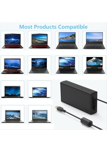 170 W 20 V 8 5A Dizüstü Bilgisayar Güç Adaptörü Şarj Cihazı Lenovo Thinkpad P1 P15 P17 T15G T15P P16 P16V P15V P50 P52 P53 Ab Fış (Yurt Dışından) fiyatları