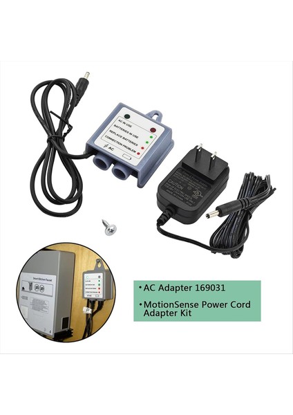 169031 Motionsense Wave ve U Için Ac Adaptör Güç Kablosu Adaptör Kiti Mutfak Musluk Parçaları Abd Tak (Yurt Dışından) modelleri
