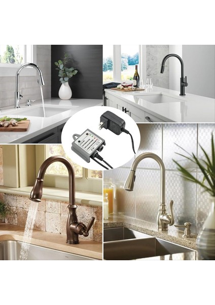 169031 Ac Güç Kablosu Adaptör Kiti, Ac Adaptörü ve Güç Ayrıştırıcı Kiti Moen Docionsense Wave ve U Musluk Parçaları Parçaları (Yurt Dışından) modelleri