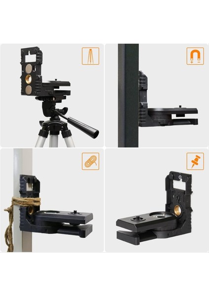 Kızılötesi Seviye L-Şekilli Adapte, Duvar Tavan Montajı Için Manyetik Pivot Taban, Standart 1/4 Inç, 5/8in Ipliğe Alternatif (Yurt Dışından) fırsatları