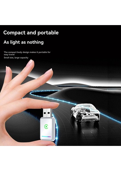 2ın1 Kablosuz Carplay Adaptörü USB Dongle Akıllı Carplay &amp; Android Otomatik Adaptör Fişi ve Kablosuz B&#39;ye Kablolu Carplay Oynatın (Yurt Dışından) fiyatları