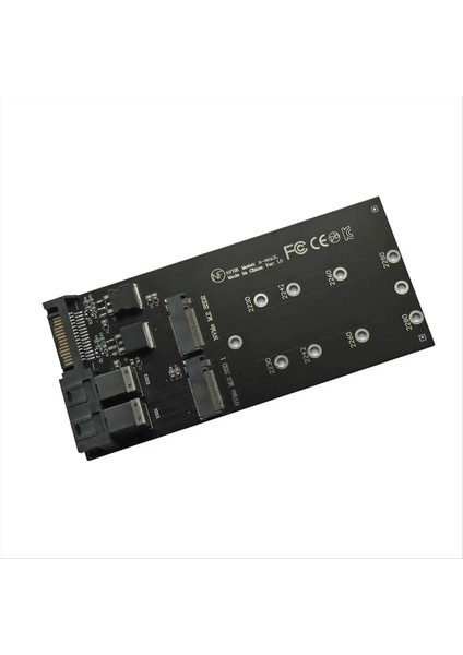 2 Port SFF-8643 U 2-Nvme M 2 Ngff SSD Dönüştürme Kart Adaptörü SFF-8643 U 2&#39 Yi Çift M-Key Nvme M2 Ngff SSD Adaptörüne (Yurt Dışından) modelleri