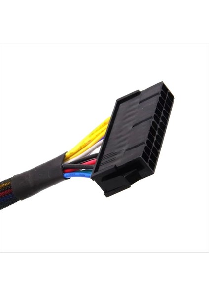 24 Pin - 14 Pin Atx Psu Ana Güç Kaynağı Adaptörü Lenovo Için Örgülü Kneç Kablosu Q77 B75 A75 Q75 Anakartı (Yurt Dışından) fırsatları