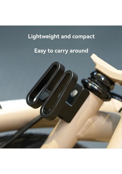 Brompton Bisiklet Ön Taşıyıcı Montaj Adaptör Bisiklet Aksesuarları Için Katlanır Bisiklet Ön Tag Taşıyıcı Blok Torba Braketi, C (Yurt Dışından) fırsatları