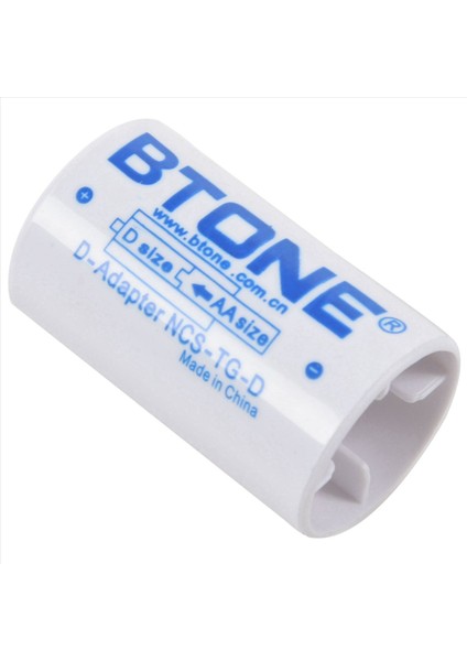 Btone 9pcs Beyaz Paralel Aa - D Boyutu Pil Adaptör Dönüştürücü Tutucu Kutusu (Yurt Dışından) fiyatları
