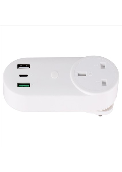 Akıllı Soket Wifi Fiş 16A 2 Delikli Usb+Tip-C Çıkışları 65W Uzaktan Kumanda Uyumlu Alexa Uk Fiş (Yurt Dışından) modelleri