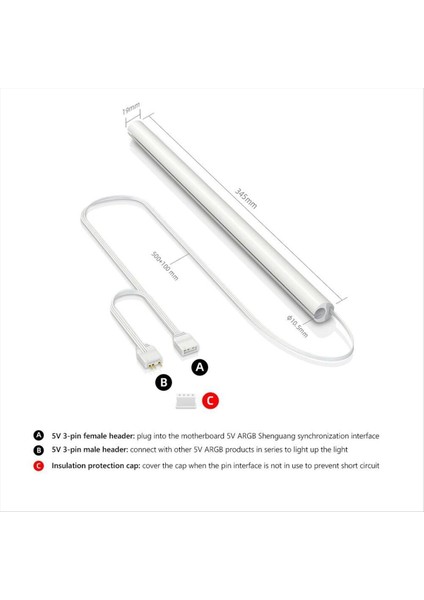 Argb Işıltılı Su Soğutmalı Tüp Masaüstü Şasi Argb Shengguang Eşzamanlı Diy Dekoratif Su Soğutmalı Neon Kasa Yeleği (Yurt Dışından) fırsatları