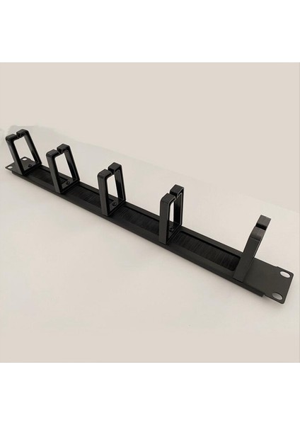 1u 19 Inç Raf Dolapları Kablo Yönetimi Ağ Organizatör Ağ Fırçası Panel Beş Yüzük Çıkarılabilir Tel Yöneticisi Çerçeve (Yurt Dışından)