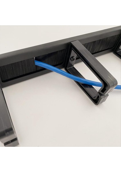 1u 19 Inç Raf Dolapları Kablo Yönetimi Ağ Organizatör Ağ Fırçası Panel Beş Yüzük Çıkarılabilir Tel Yöneticisi Çerçeve (Yurt Dışından) fırsatları