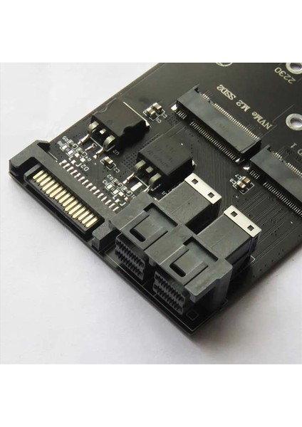 2x 2 Port SFF-8643 U 2 - Nvme M 2 Ngff SSD Dönüştürme Kartı Adaptörü SFF-8643 U 2 - Çift M-Key Nvme M2 Ngff SSD Adaptörü (Yurt Dışından) fırsatları