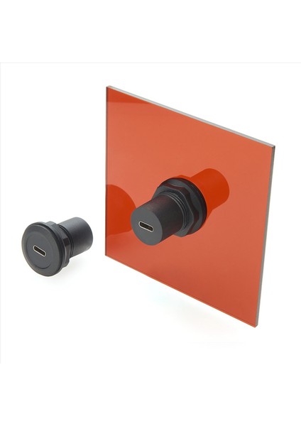 2 Adet 22MM USB Konektörü USB C Jakı USB C Jack Yuvarlak Panel Montaj Adaptörü USB 3 1 Panel Dişli Montaj Çoğaltıcı Dönüştürücü (Yurt Dışından) fiyatları