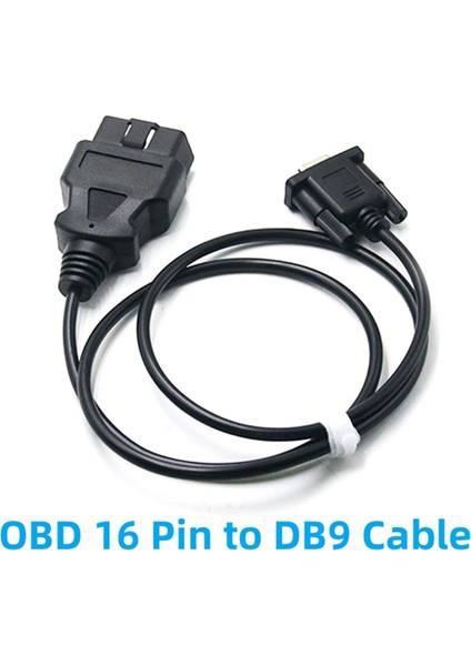 J1962 12V 24V Obd Kablosu 100CM 16 Pin Erkek Db9 Dişi VGA D-Sub 9 Pin Obdıı Adaptörü RS232 Seri Port Hattı Obd2 Kablosu (Yurt Dışından) indirimleri