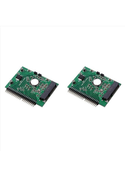2x Msata Ssd&#39 Den 44 Pin Ide Dönüştürücü Adaptöre 2 5 Inç Ide HDD Pcı E Express Sata Dönüştürücü Adaptör Dizüstü Bilgisayar Için (Yurt Dışından)