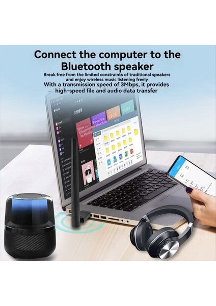 Harici USB Bluetooth 6 0 Adaptör Masaüstü Bluetooth 6 0 Verici Bt Hoparlör Klavye Fare Kulaklık Yazıcı (Yurt Dışından) fırsatları